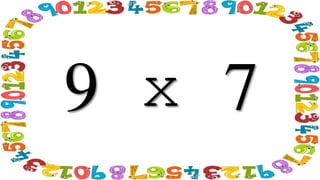 Multiplying Numbers 2 digit by 2 digit Numbers (Math 3) | PPTX