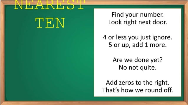 Rounding Numbers (Math 3) | PPTX