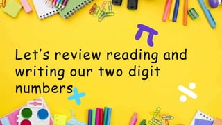 Grade 3 Mathematics, reading and writing numbers | PPTX