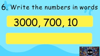 Grade 3 Mathematics, reading and writing numbers | PPTX