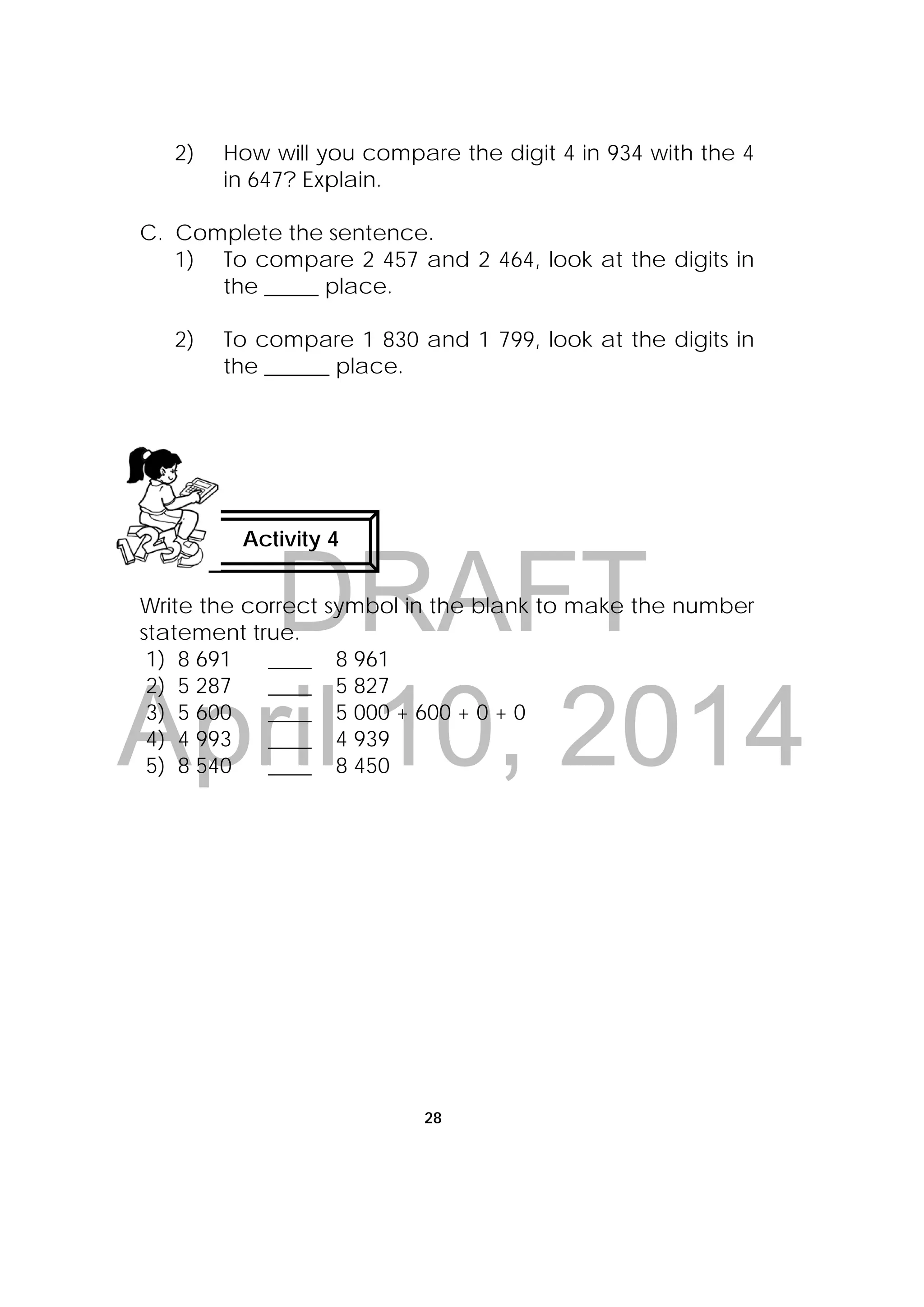 Grade 3 Math Learners Module