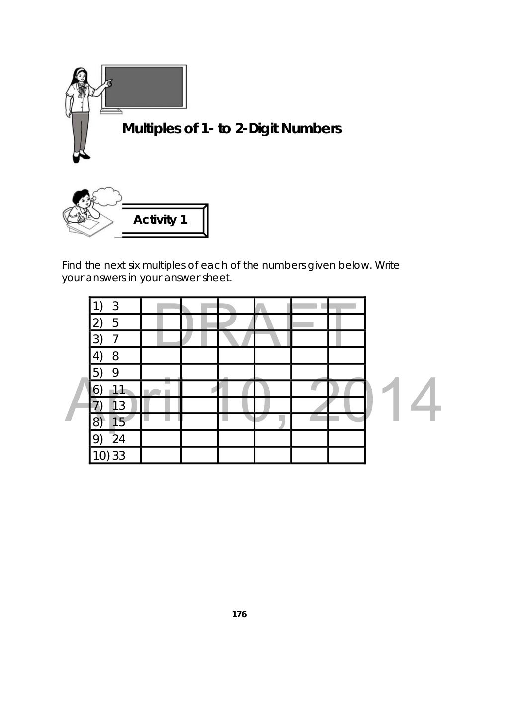 Grade 3 Math Learners Module