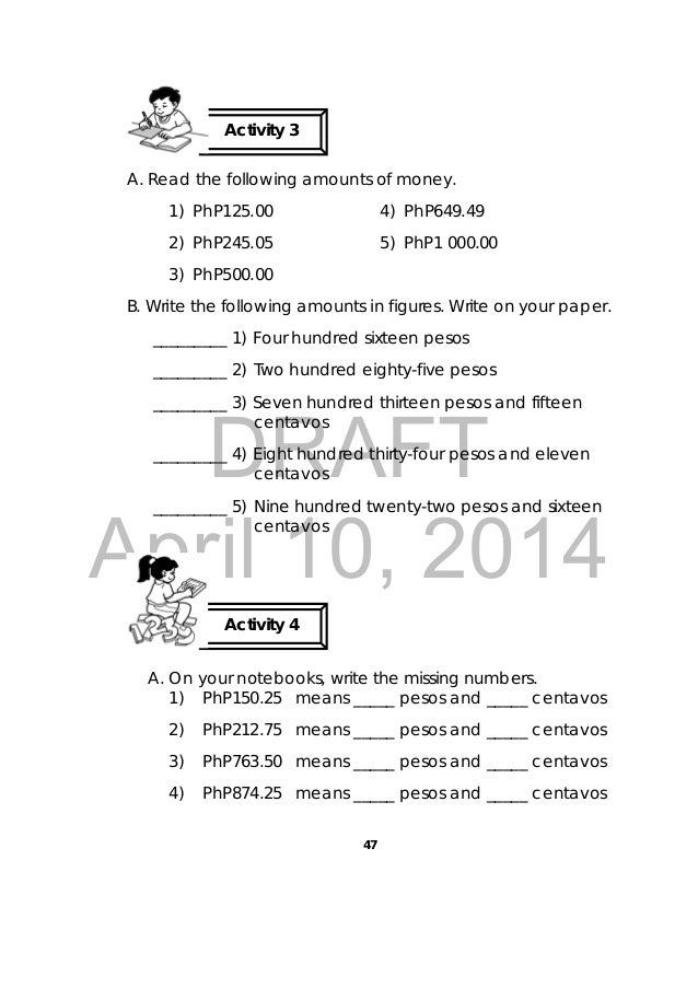 Grade 3 Math Learners Module