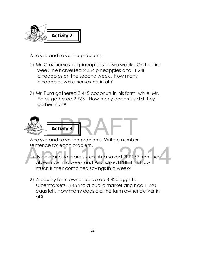 Grade 3 Math Learners Module