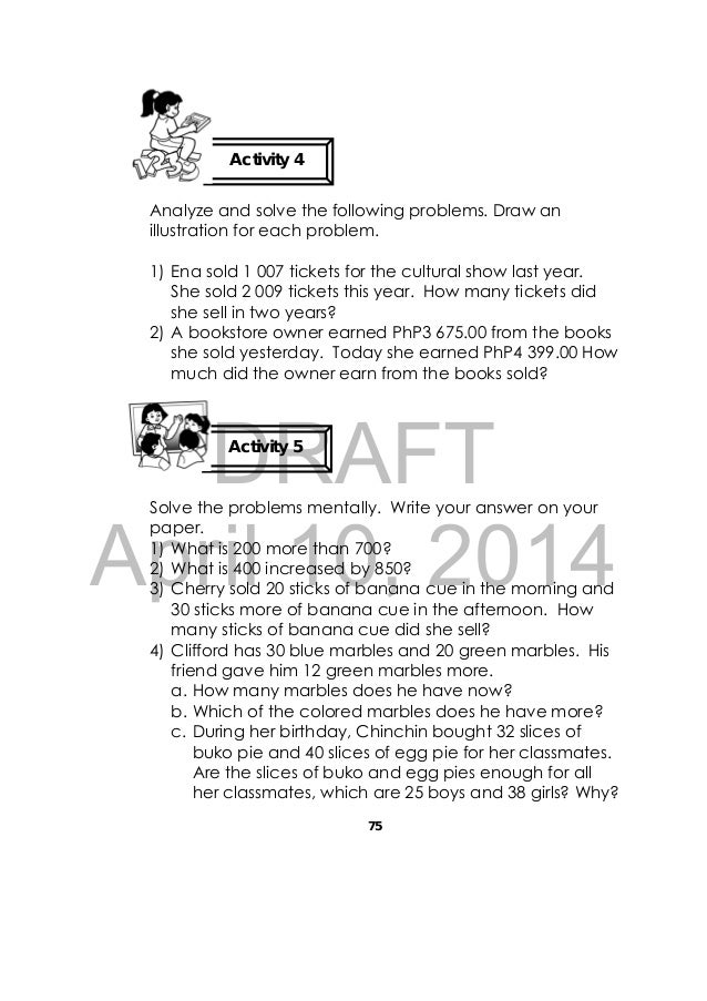 Grade 3 Math Learners Module