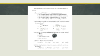 Read/understand Write Understanding Philippine Peso: Reading and Writing Money Symbols and ...
