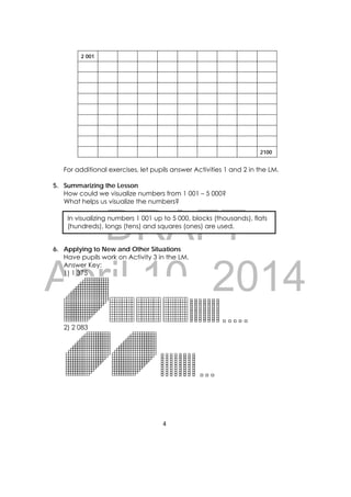 Grade 3 Math Teachers Guide | PDF
