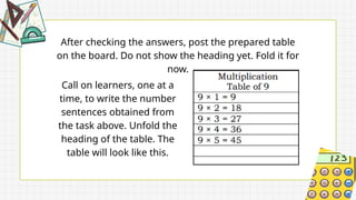 Math3 q3 W4.pptx-Multiplication table of 6 | PPTX