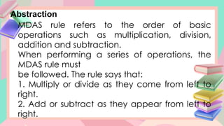 Comprehensive Math 4 Lesson on Order of Operations Using MDAS Rules | PPTX