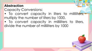 Math Capacity Converting MATH4-Q2-W5-PPT.powerpoint presentations | PPTX
