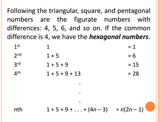 Chapter 3: Figurate Numbers | PPT