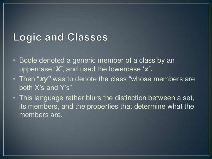 logic and set theory