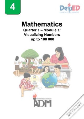 Mathematics
Quarter 1 – Module 1:
Visualizing Numbers
up to 100 000
 