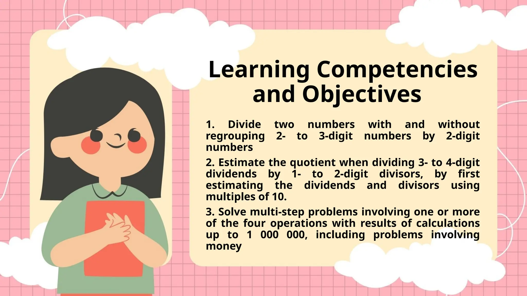 MATHEMATICS 4_QUARTER2_Week3Dividing 2- to 3- Digit Numbers Without ...