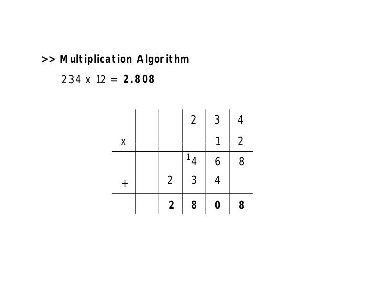 Math 4th grade multiplication