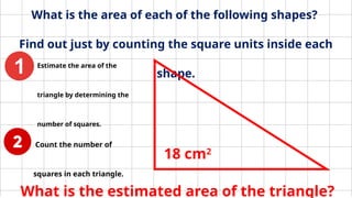 Mathematic 5 - Area of Triangles PowerPoint | PPTX