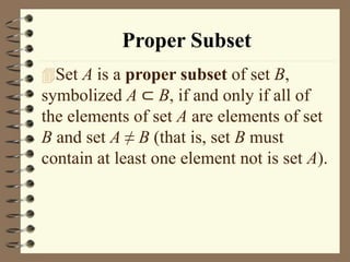 Math 504 Subsets (Melanie B. Bargo).ppt