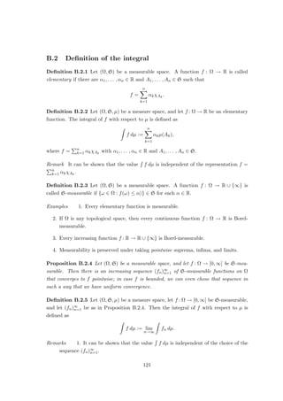 3.3.2 Orthogonality and self-duality
Definition 3.3.5 Let H be a Hilbert space. We say that ξ, η ∈ H are orthogonal — in
symbols: ξ ⊥ η — if hξ, ηi = 0.
Exercise 3.12 Let H be a Hilbert space, and let ξ1, . . . , ξn ∈ H be pairwise orthogonal. Show
that
kξ1 + · · · + ξnk2
= kξ1k2
+ · · · + kξnk2
.
How do you interpret this geometrically?
Lemma 3.3.6 (parallelogram law) Let H be a Hilbert space. Then we have:
kξ + ηk2
+ kξ − ηk2
= 2(kξk2
+ kηk2
) (ξ, η ∈ H).
Proof We have
kξ + ηk2
= hξ + η, ξ + ηi = kξk2
+ kηk2
+ 2Re hξ, ηi
and
kξ − ηk2
= hξ + η, ξ + ηi = kξk2
+ kηk2
− 2Re hξ, ηi.
Adding both equations yields the claim. u
t
Theorem 3.3.7 Let K be a closed, convex, non-empty subset of a Hilbert space H. Then,
for each ξ ∈ H, there is a unique η ∈ K such that kξ − ηk = dist(ξ, K).
Proof Let ξ ∈ H, and let δ := dist(ξ, K), so that there is a sequence (ηn)∞
n=1 in K such
that kξ − ηnk → δ. Note that, for n, m ∈ N, we have




1
2
(ηn − ηm)




2
=




1
2
[(ηn − ξ) − (ηm − ξ)]




2
=
1
2
kηn − ξk2
+ kηm − ξk2

−




1
2
(ηn + ηm)
| {z }
∈K
−η




2
| {z }
≥δ2
, by Lemma 3.3.6. (3.6)
Let   0. Choose N ∈ N such that
kηn − ξk2
 δ2
+
1
4
2
(n ≥ N).
65
 