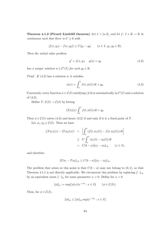 Define f ∈ C([−π, π]) through
f(x) :=
( |Dn(x)|
Dn(x) , x /
∈
Sm
j=1(xj − δ, xj + δ) =: Iδ,
linear in between.
It is clear that kfk∞ ≤ 1. It follows that
ksnk ≥ |sn(f)|
=
1
π
 