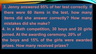 MATH 5 PPT Q3 - Lesson 59 - Finding the Percentage in a Given Problem.pptx