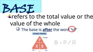 Mathematics 6 - Rate Base and Percentage.pptx