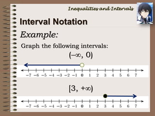 Math 7 inequalities and intervals | PPTX
