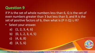 Math 7 | Lesson 2 Set Operations and the Venn Diagram | PPTX