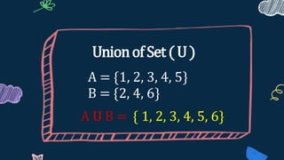 Operations on Set | PPTX