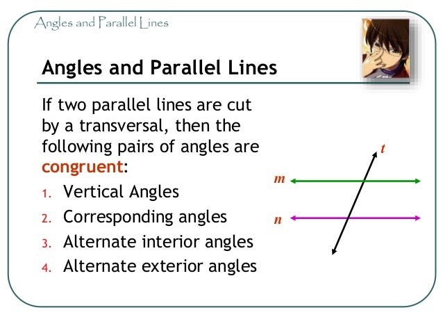 Math 7 Geometry 04 Angles Parallel Lines And Transversals