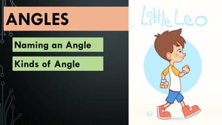 ANGLES
Naming an Angle
Kinds of Angle
 