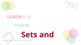 Mathematics Grade 7 Lesson 2 Sets and Subsets | PPTX