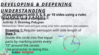 MATH 7 Q1 W1 - Measurement and Geometry (regular and irregular POLYGON ...