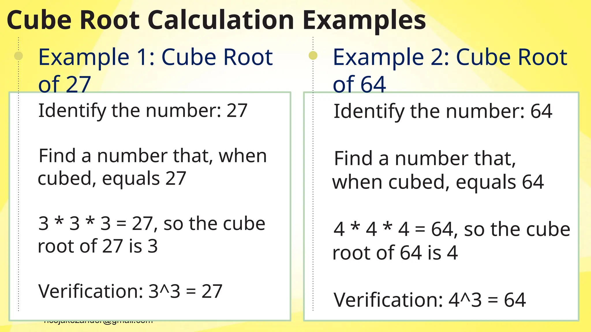 math 7 q2 1 Determining Square and Cube Roots of Perfect Squares and ...