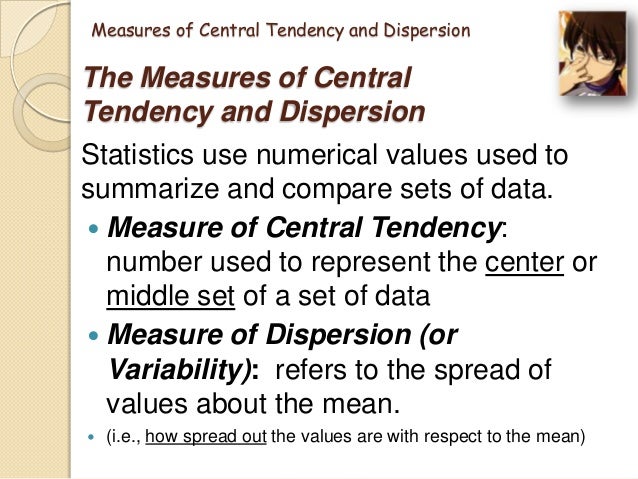 CABT Math 8 measures of central tendency and dispersion