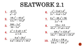 Math 8 Lesson 1 - 2nd Quarter