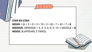 Quarter 1 Week 1 Measures of Central Tendency | PPTX