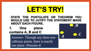 Postulate Vs Theorem Math MATH 8 POSTULATE AND THEOREM for Grade 8 in class discussion | PPTX