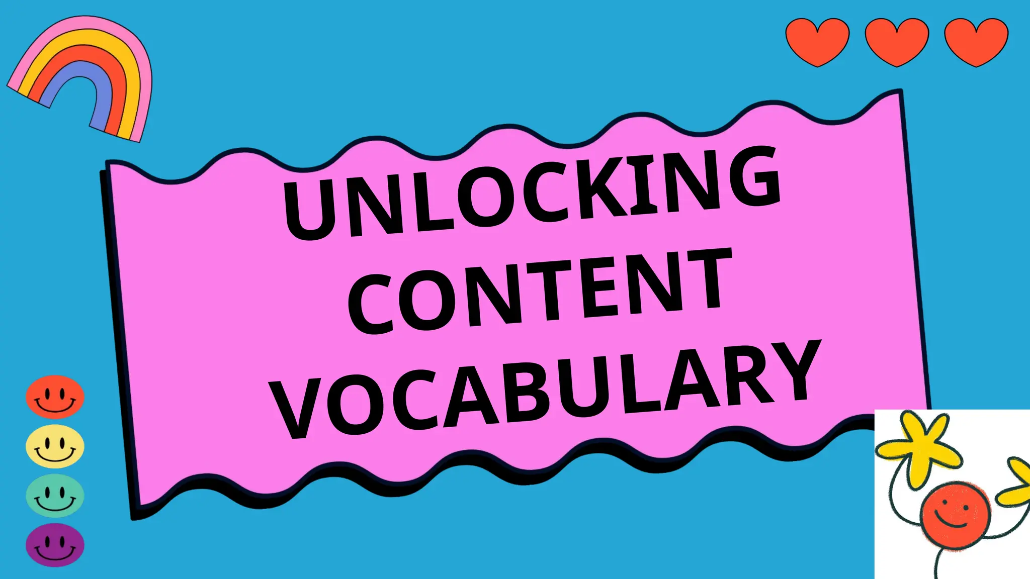 UNLOCKING
CONTENT
VOCABULARY
 