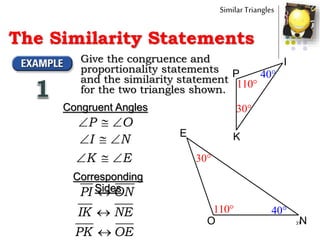 Math 9 similar triangles intro | PPTX