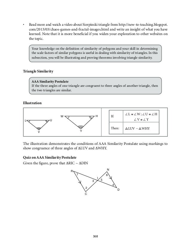 Math 9 Module 6