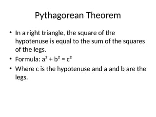 Math_9_Pythagorean_Theorem Mathematics.pptx