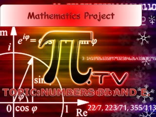 Math advance projekt | PPTX