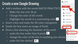Google Draw Tester Math and Google Drawing | PDF
