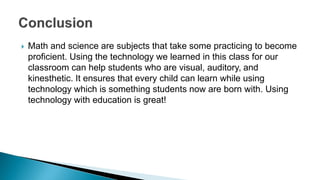 Math and science group presentation | PPTX