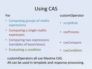 Mathassess demo-20090130 | PPT