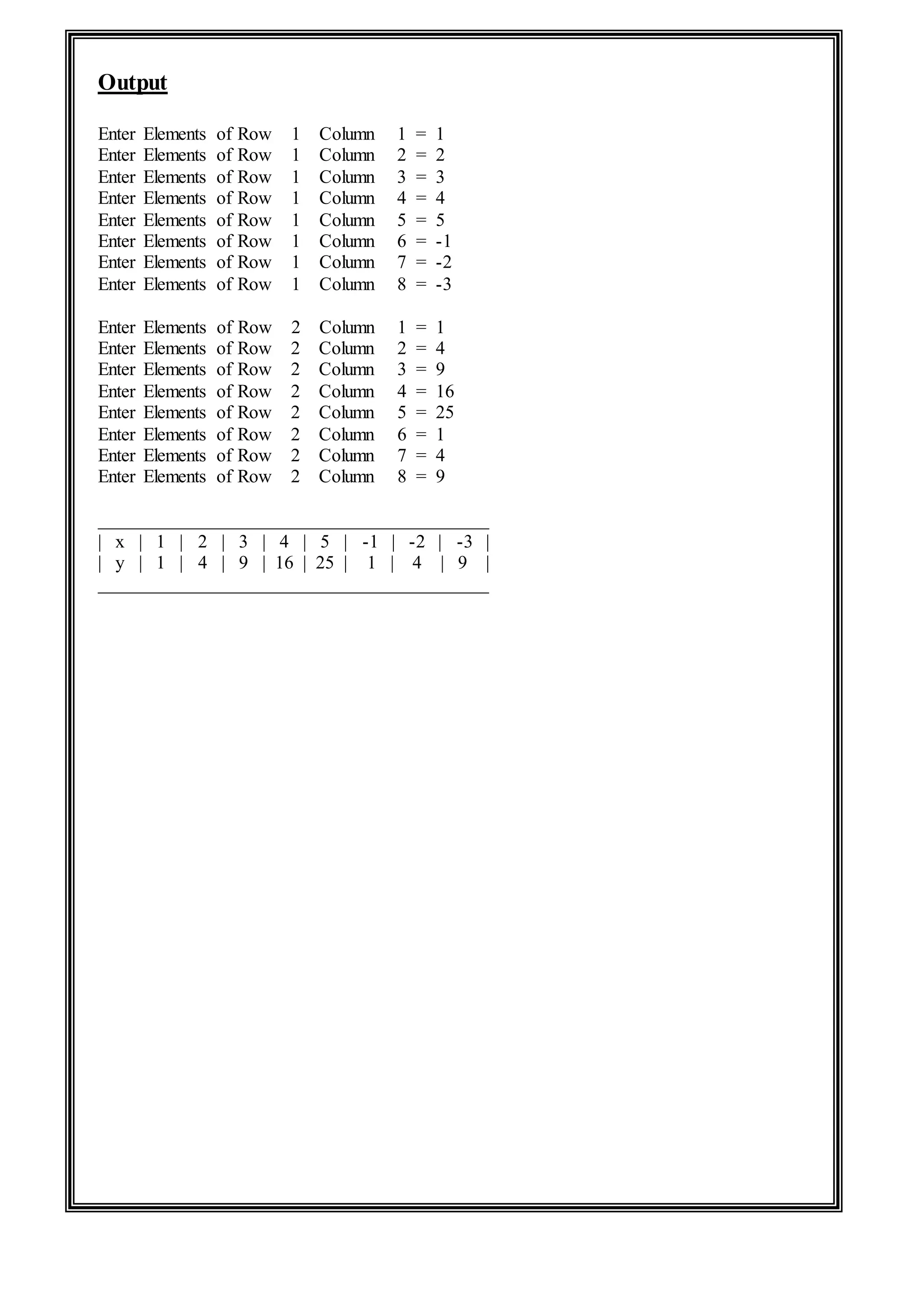 Math assignment Program | PDF