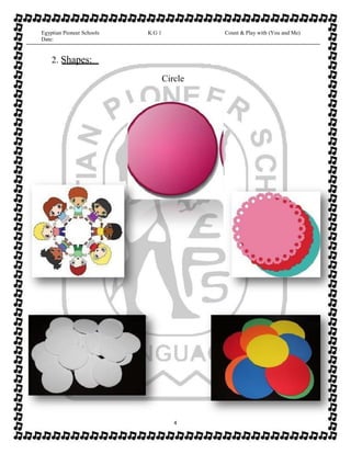 Math booklet kg1 first term | PDF