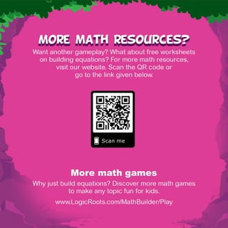 Math Builder Rulebook