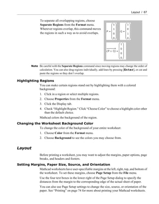 Math cad 14 user manual | PDF