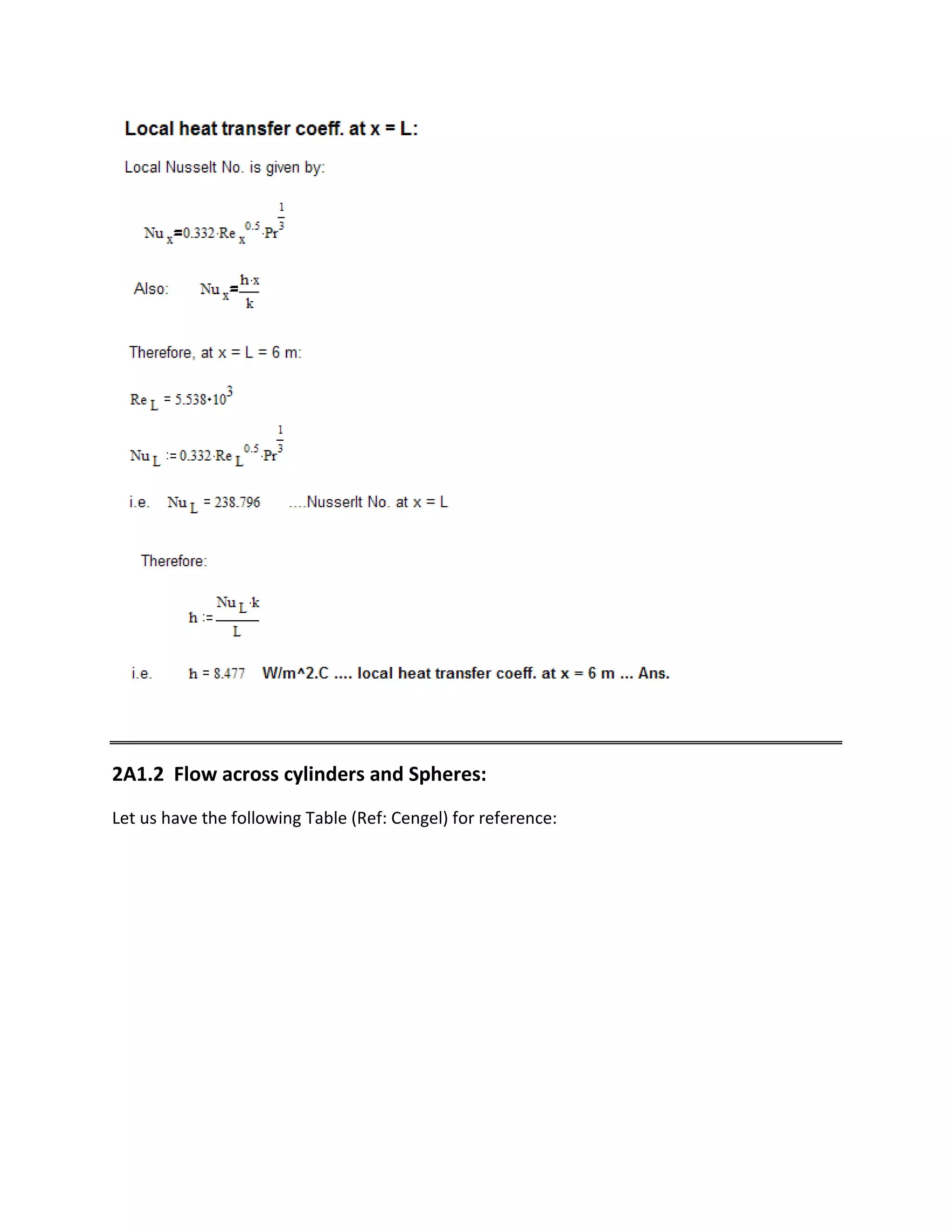 Mathcad Functions For Forced Convection Heat Transfer Calculations PDF Mathcad functions for forced convection heat transfer calculations pdf